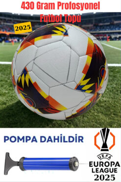 Janva UEFA Şampiyonlar Ligi Futbol Topu 430 Gram Kaliteli Maç ve Antreman Pompa Hediyeli
