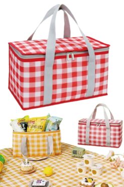 Mega Everest Ekoseli Yeni Termos Çanta 32 Litre Soğutucu Çanta Termal Buzluk Çanta