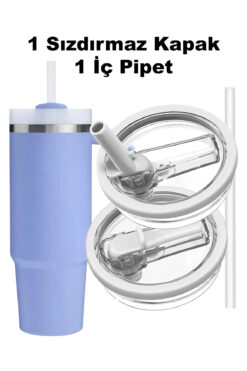 Stanley Quencher 1,18 Pipetli Termos Uyumlu Pipetli Sızdırmaz Kapak Sadece Quencher Uyumlu Quencher Lid
