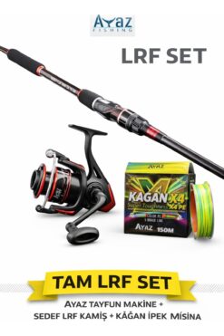 Ayaz Fishing 213 cm / 3-15 gr Tayfun 2000 LRF Makine Tam takım Hobi Kıyı Lrf Olta Seti