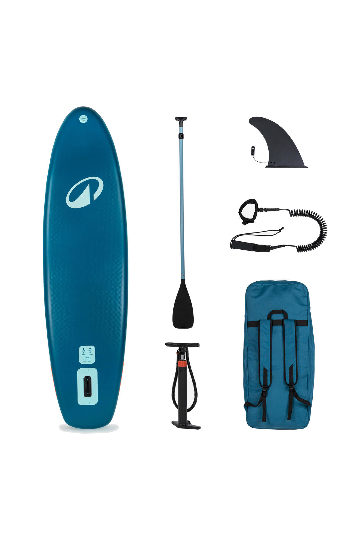 Decathlon Itiwit Şişme Stand Up Paddle Seti - 10'6' - 1 Veya 2 Kişilik - Mavi - 100 - Görsel 2
