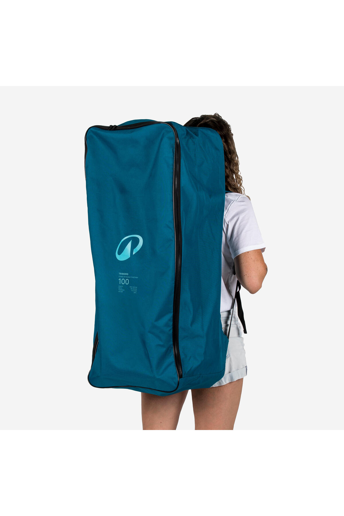 Decathlon Itiwit Şişme Stand Up Paddle Seti - 10'6' - 1 Veya 2 Kişilik - Mavi - 100 - Görsel 3