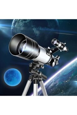 HyMark Astronomik 150X Teleskop 70/300mm Mercek Gece Görüş Uzay Doğa Gözlem Eğitici Öğretici