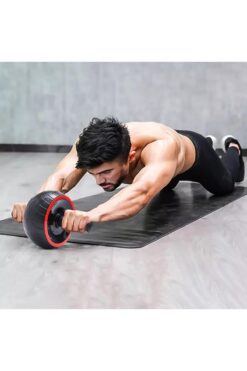 MultiFlexPro Ab Wheel Roller Egzersiz Tekerleği Profesyonel Ab Wheel Karın Kası Göğüs Şekillendirme Spor Aleti