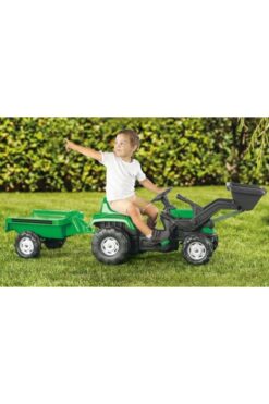 DOLU OYUNCAK 8048 Dolu Ranchero Römorklu Kepçeli Traktör