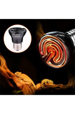 gaman Seramik Isı Lambası Kuluçka Isıtıcı 50w Kızılötesi Isıtıcı Izolasyon