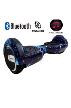 CityMate Elektrikli Kaykay Hoverboard Bluetooth Hoparlörlü 6.5 Inch Grafiti Desenli Otomatik Akıllı Denge