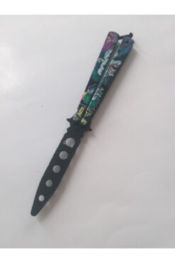 Tactical Line 21 cm Paslanmaz Çelik Eğitim Kelebek KESKİN DEĞİLDİR