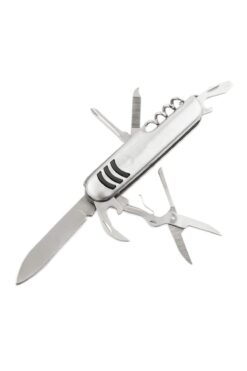 Tasarım Evi Çok Amaçlı Çakı - 7 Fonksiyonlu Isviçre Çakısı - Katlanır Metal Çakı