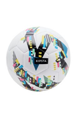 Decathlon Kipsta Öğretici Futbol Topu - 5 Numara - Beyaz / Siyah - Learning Ball