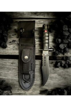 Retro Steampunk Special Askeri Bıçak Özel Kılıflı