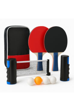 Janissary Çantalı Masa Tenisi Seti + Masa Tenisi Filesi + 3 Adet Top Taşınabilir 170 Cm Tüm Masalara Uyumlu