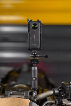 Motobros Motosiklet Kamera Gidon Ve Ayna Bağlantı Sök Tak Pratik Aparatı Insta360 Dji Gopro