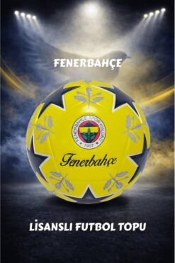 Fenerbahçe LİSANSLI PROFESYONEL FUTBOL TOPU 430 GRAM 5 NUMARA POMPA HEDİYELİ