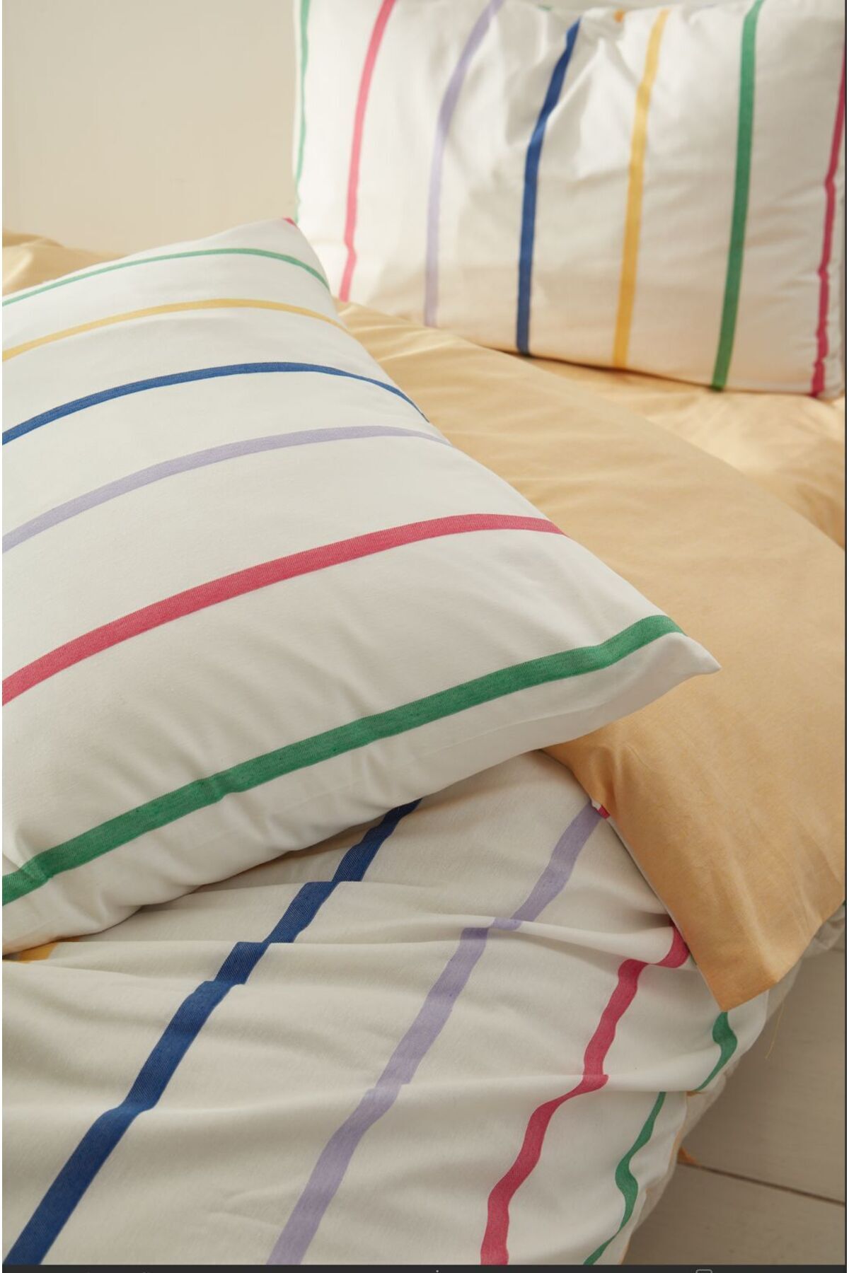 Ricco Lifes Sarı Summer Bomb Nevresim Takımı Tek Kişilik (ÇARŞAFSIZ) - Görsel 3