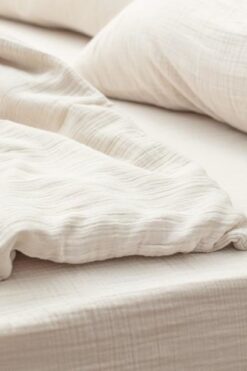 GİNETEKS %100 PAMUK ORGANİK MÜSLİN NEVRESİM TAKIMI