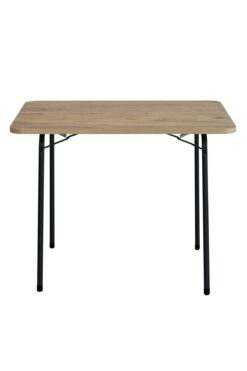 Bofigo Çam Desenli Katlanır Masa 60x80 cm