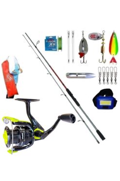 Okuma Fın Chaser X FNX-40 Oslo Big Bass 270cm 15-40gr Turna Spin Olta Takımı Seti