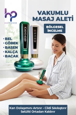 HOT POWER Egzersiz Aleti Incelme Selülit Ve Masaj Aleti 2 Adet Yag yeşim taş set hediye