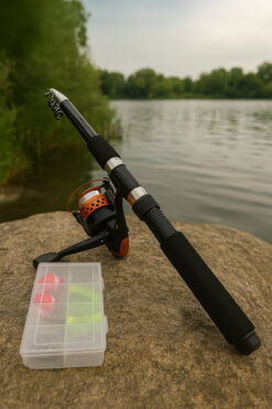 CMT Tam Takim Çantali Orta Boy 2,10 Metre Teleskopi̇k Kamiş Olta Seti̇ Takimi