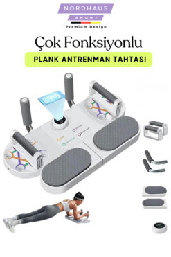 Nordhaus Egzersiz Şınav Tahtası Plank Pilates Tahtası Push Up Board, Tam Vücut Egzersizi