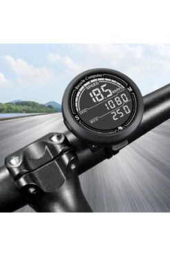 SARİSSA BİSİKLET Sarissa Kablolu Büyük Ekran Dijital Kilometre Sayacı Su Geçirmez Bisiklet Bilgisayarı