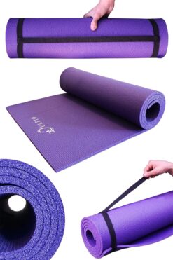 Ultio Spor Taşıma Askılı 10 Mm Pilates Minderi Kaymaz Taban Yoga Matı Isteğe Bağlı Kamp Matı