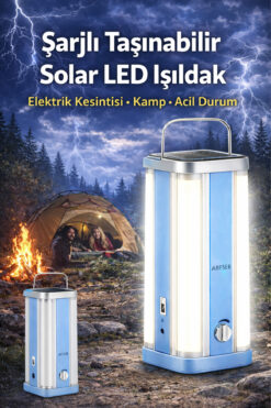 Arfseb Kamp Işıldak Lamba- 2500 MAh, 20 Saat Aydınlatma