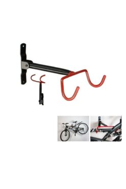 SARİSSA BİSİKLET Bisiklet Yatay Duvar Askısı Bisiklet duvar askı aparatı 25 kg taşıma kapasiteli Bisiklet Askı