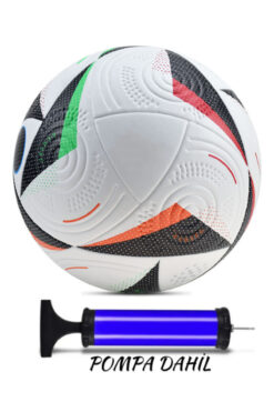 Janissary EURO 2024 Orijinal Tasarımı Futbol Topu, 5 Numara, Halı Saha Topu, + Pompa