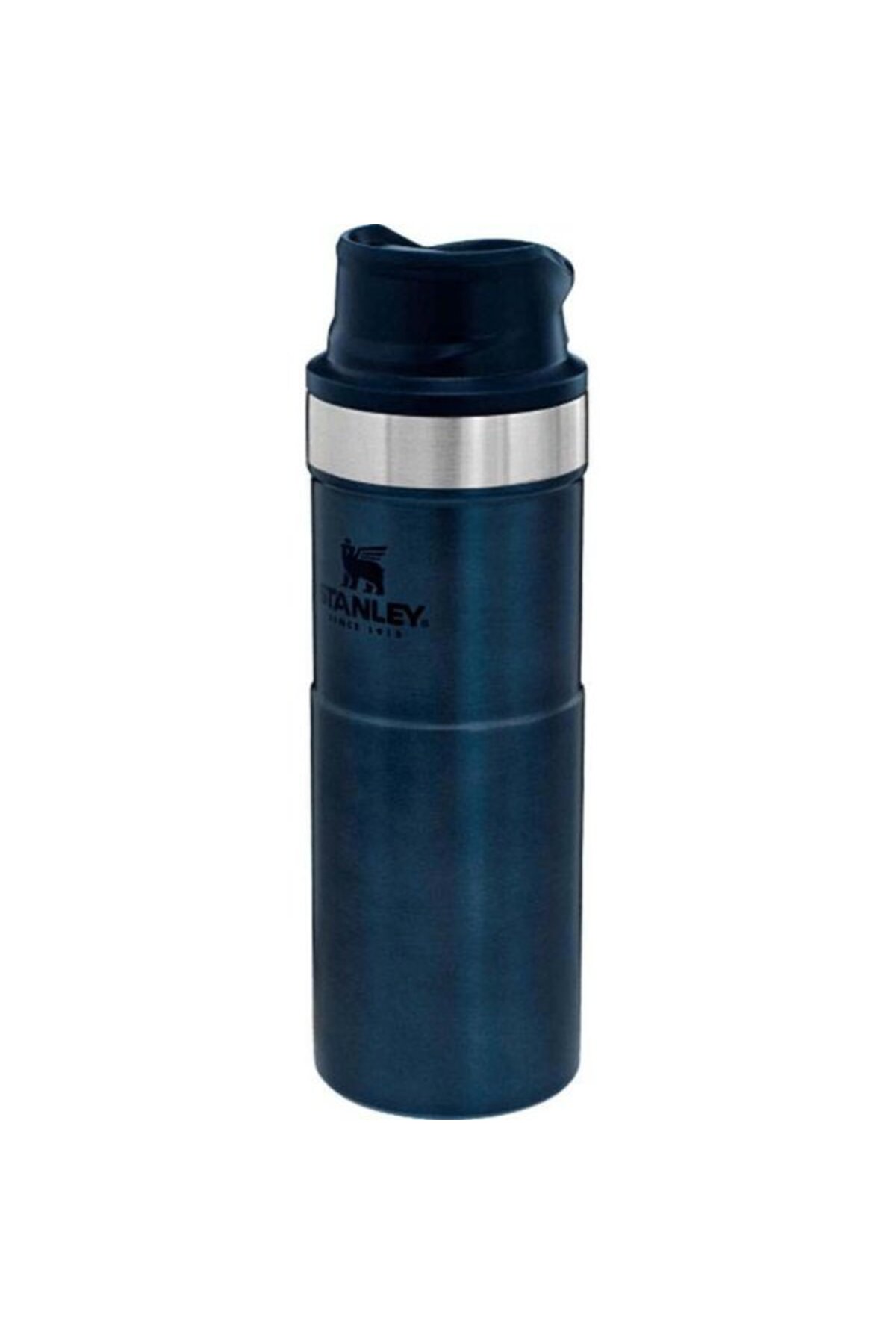 Stanley Classic Trigger Action Termos 0,47 L Lacivert - Görsel 3