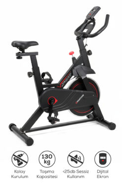 DEMPOWER Portatif Ayarlanabilir Dikey Kondisyon Egzersiz Bisikleti