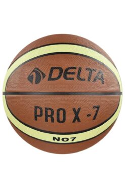 Delta 7 Numara Pro X Deluxe Kauçuk 7 Numara Basketbol Topu Kahverengi Pompa dahil değildir