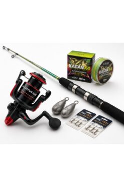 Ayaz Fishing Hazır Tekne Oltası Seti 1.35M Tekne Kamışı 4x Ipek Ip ve 4000'LIK Makine