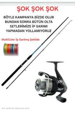 Okuma Revenger 40 FD Spin Olta Makinesi+ G-Power Spin 270cm 7-35 gr 2 Parça Spin Kamışı Set