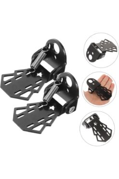 Asroya Bisiklet Katlanabilir Arka Basamak (AYAKLIK) Mile Bağlanan Bisiklet Peg Siyah