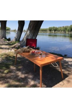 Genel Markalar Kamp Masası, Katlanabilir Model, Piknik Ve Bahçe Masası AYAK BOYU NET 60 CM