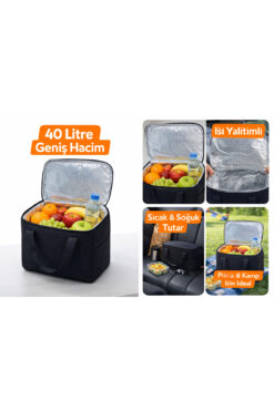 AyfaBag Termal Çanta 40 Litre Termos El Çantası Buzluk Piknik Çantası