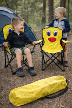 Binbirreyon Katlanır Çocuk Kamp Sandalyesi Portatif Çantalı Kilitli Güvenlikli Kamp Koltuğu Ha092