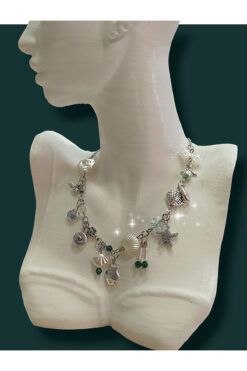 hbtasarim Deniz figürlü y2k balık charmlı kolye