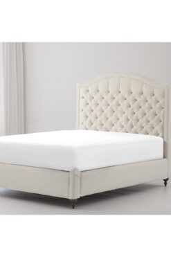 Sisthree Lastikli  %100 Pamuk Penye Çarşaf 120x200 Ara Boy