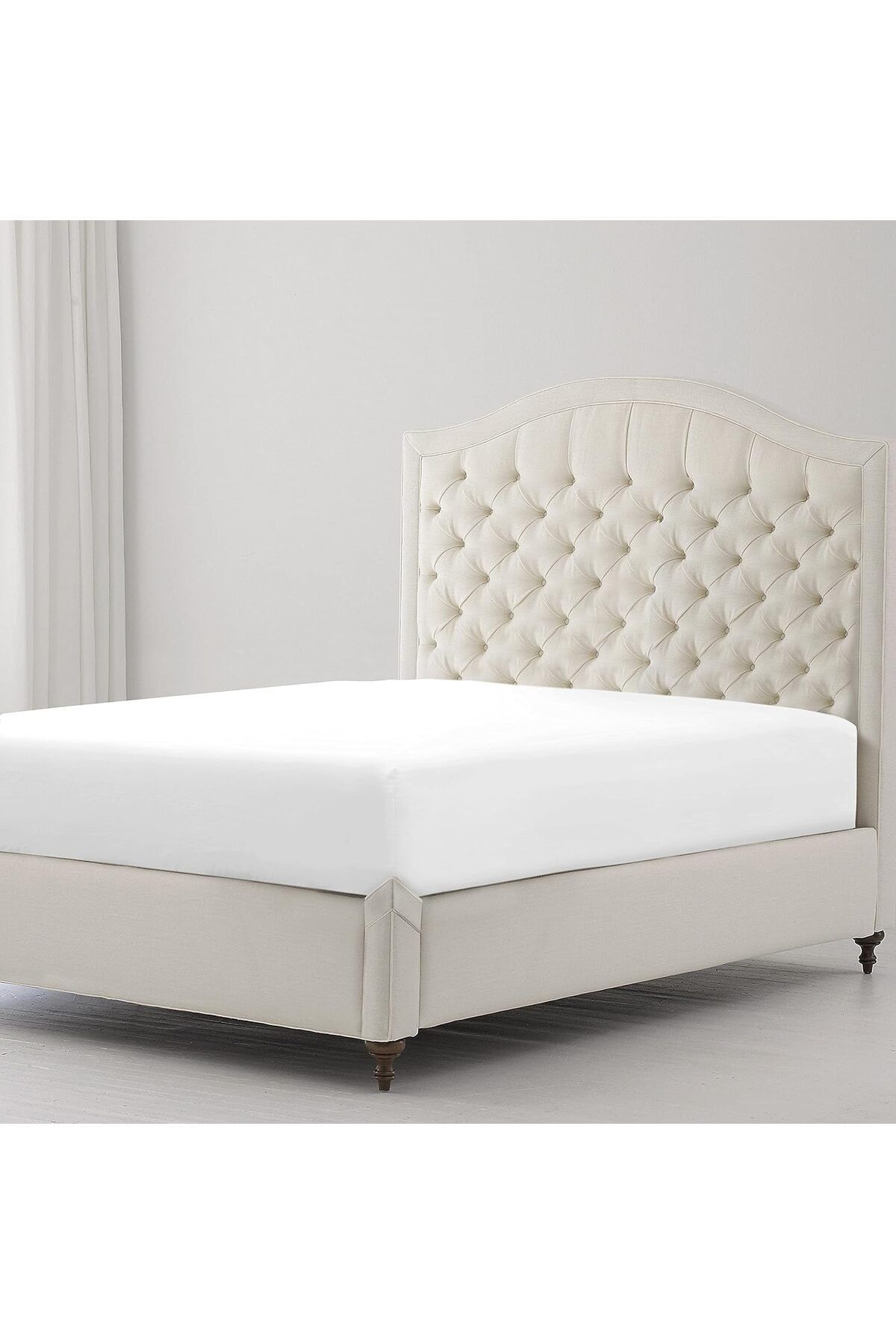 Sisthree Lastikli %100 Pamuk Penye Çarşaf 120x200 Ara Boy