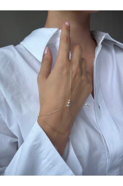 Ressia Üç Sıra Yıldız Taşlı Şahmeran