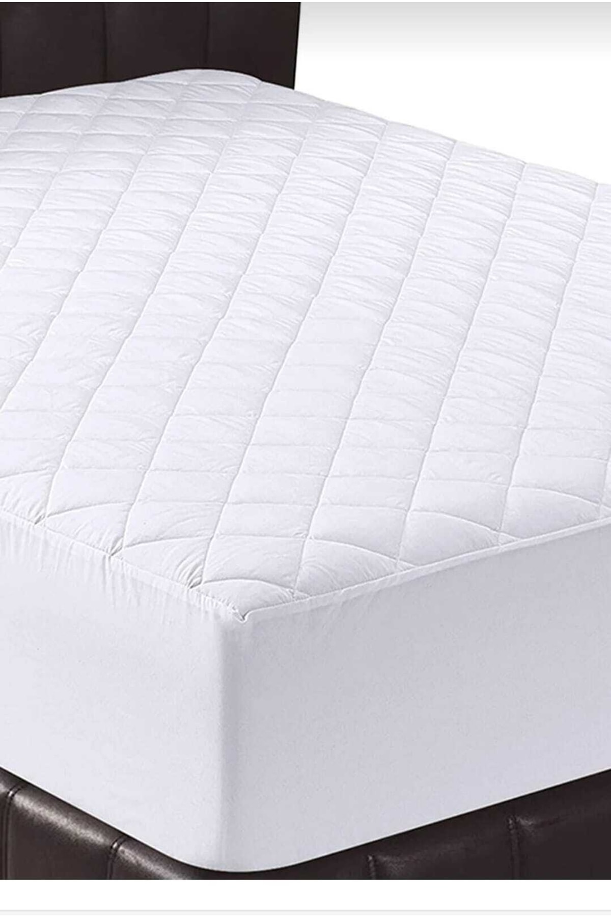 AYHOME Sıvı Geçirmez Alez Çift Kişilik Kapitoneli Fitedd Komple Geçmeli Yatak Koruyucu Alez 160 X 200