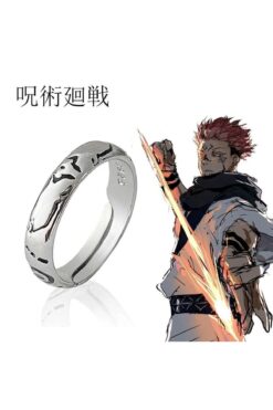 FG KONNİCHİWA Anime Jujutsu Kaisen Ryomen Sukuna Itadori Yuji yüzük Cosplay parti erkekler ve kadınlar