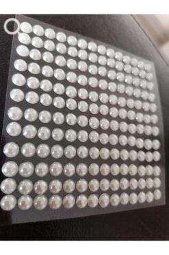 AlkazanAnkara Kendinden Yapışkanlı Hızma Incili Hızma Saç Incisi 80 Adet