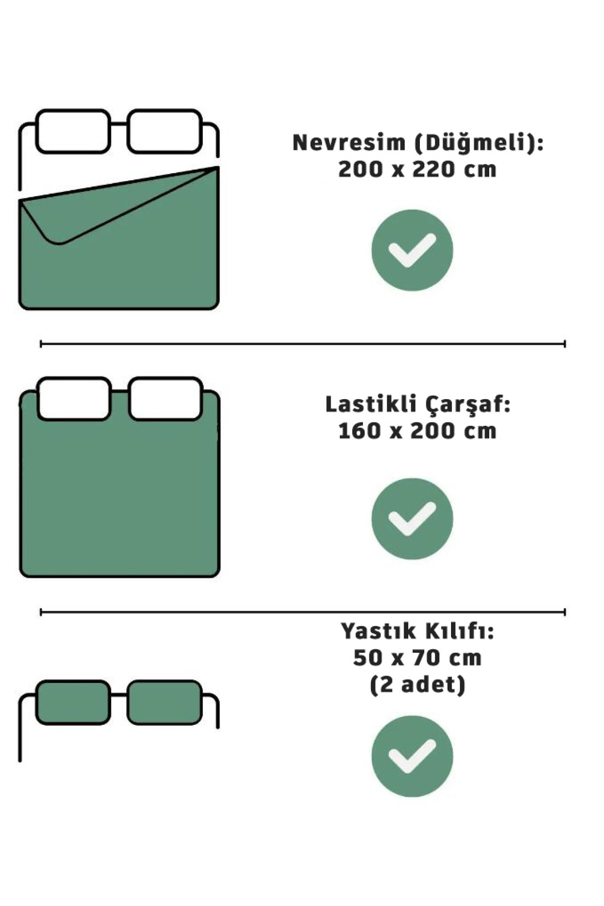 MyStory Home Lastikli Çarşaflı Çift Kişilik Nevresim Takımı Christmas - Görsel 2