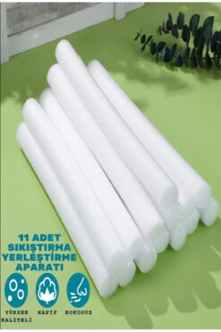 coverbox Sünger Çubuk Koltuk Örtüsü Koltuk Kılıfı oval Sandalye Örtüsü Sıkıştırma Aparatı 11 adet