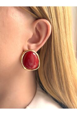 Charmist Çelik Lisa küpe