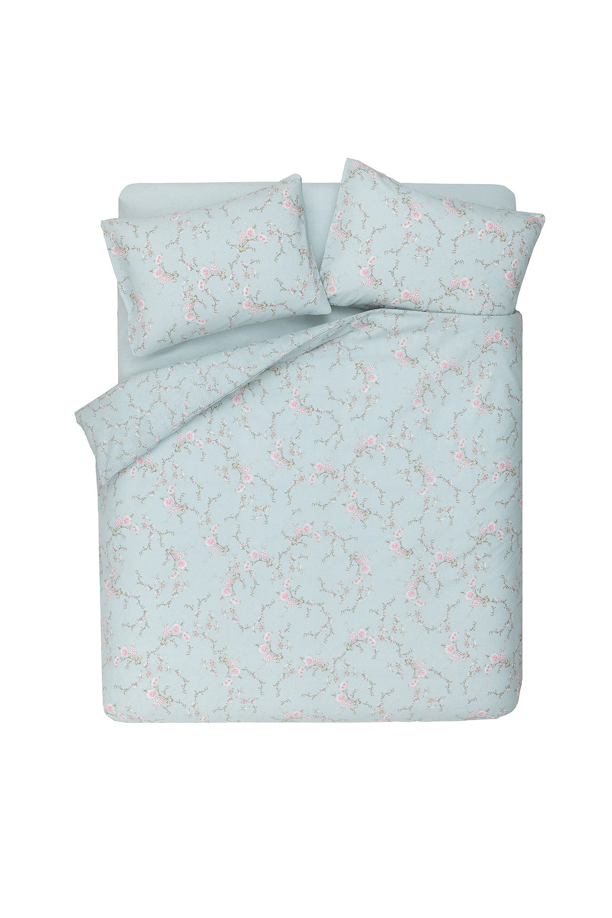 Dormy Home Darya Çift Kişilik Nevresim Takımı - Adaçayı - Görsel 3